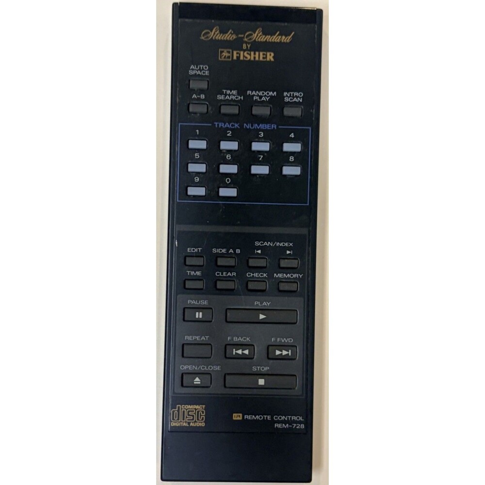 Vintage Fisher Studio Standard Original OEM Remote Control REM-728